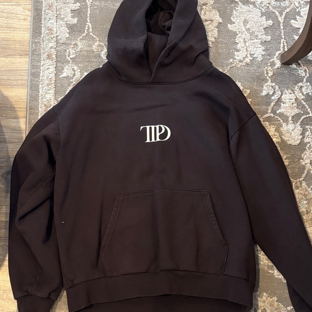 Taylor Swift TTPD Brown Sweatshirt w Hood